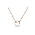 Pomellato Style Together Knot Cubic Zirconia Necklace